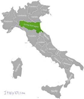 Parma Region Italy Map Emilia Romagna - Regions Of Italy | Italy