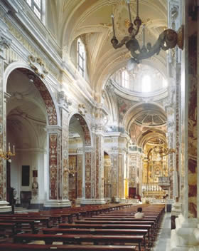Apulia, Monopoli - the baroque sumptuousness of the cathedral - Credit - De Agostini Picture Library
