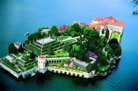 Isola Bella - a little earthly paradise, with its enchanting gardens, surrounded by the waters of Lake Maggiore - Credit - De Agostini Picture Library