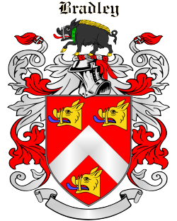 BRADLEY family crest BRADLEY family crest