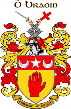 BREEN family crest BREEN family crest