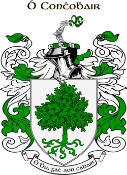 O'CONNOR family crest O'CONNOR family crest