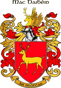 Davison family crest Davison family crest