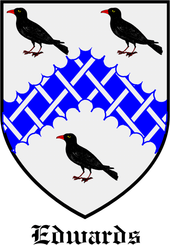 Edwards family crest Edwards family crest
