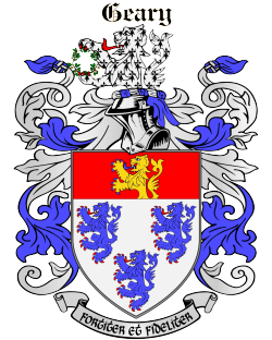 GEARY family crest