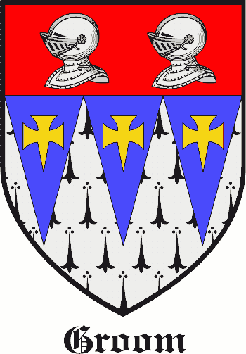 Groom family crest Groom family crest