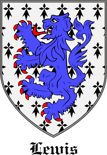 Lewis family crest Lewis family crest