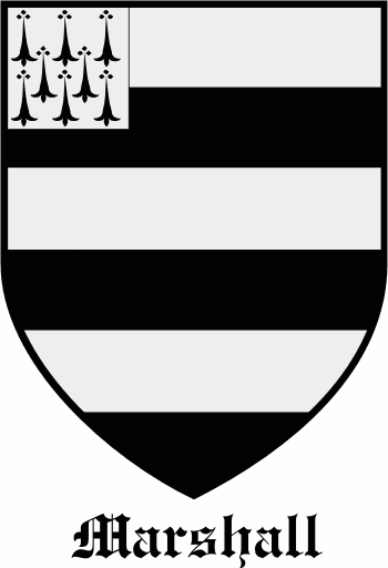 MARSHALL family crest