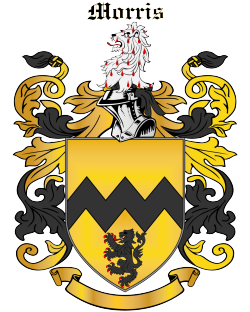 MORRIS family crest