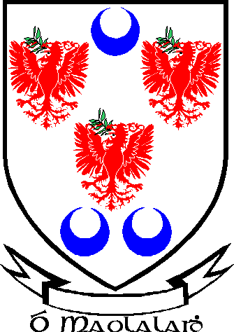MULLALLY family crest MULLALLY family crest