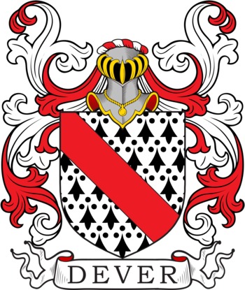 DEVER family crest DEVER family crest
