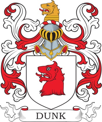 DUNK family crest DUNK family crest