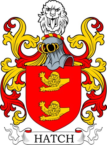 Hatch family crest Hatch family crest