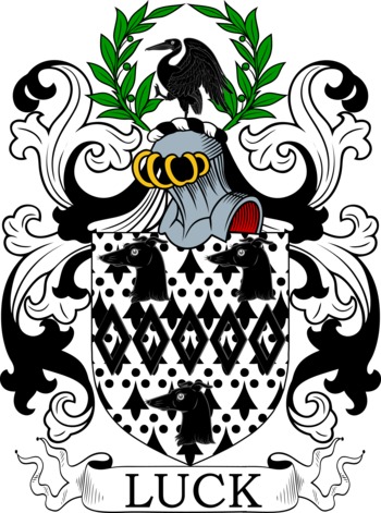 luck family crest luck family crest