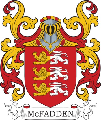 MCFADDEN family crest MCFADDEN family crest