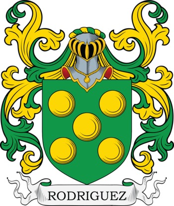 RODRIGUEZ family crest