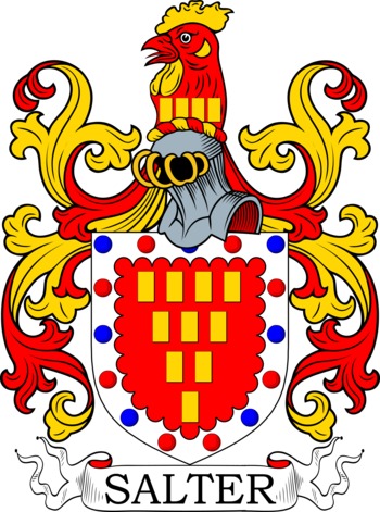 SALTER family crest SALTER family crest
