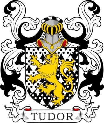 Tudor family crest Tudor family crest