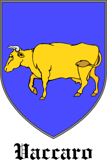 Vaccaro family crest