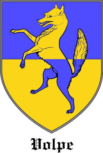 Volpe family crest