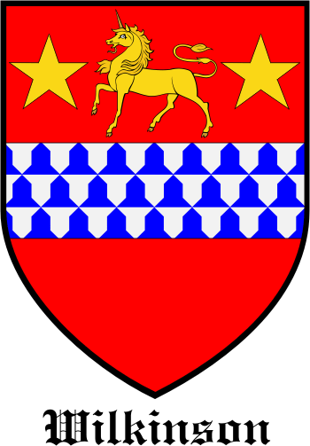 Wilkenson family crest Wilkenson family crest